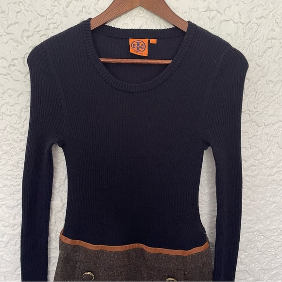 Tory Burch Doreen Combo Dress Large - Picture 3 of 11